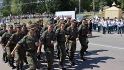 В одном строю с подразделениями Коломенского гарнизона прошли курсанты ВУЦ! 