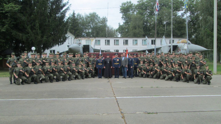 Курсанты ВУЦ приняли Военную присягу
