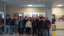 Студенты-электрики посетили музей связи Тверской области